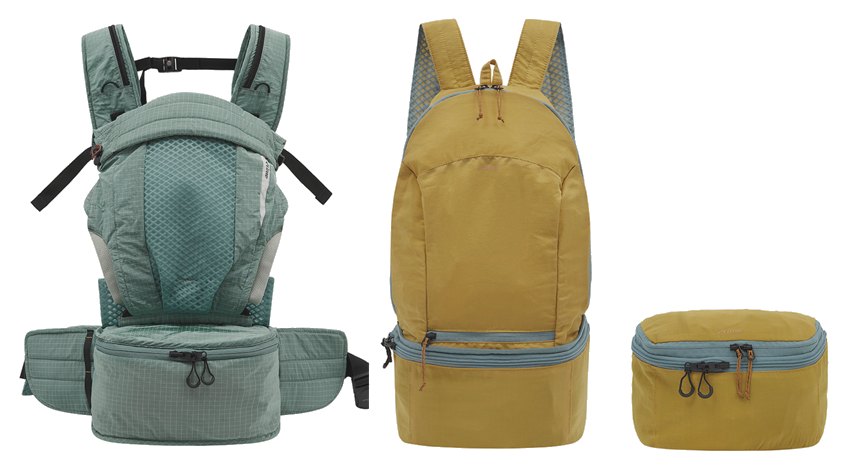 NUBE Backpack Baby Carrier in mint